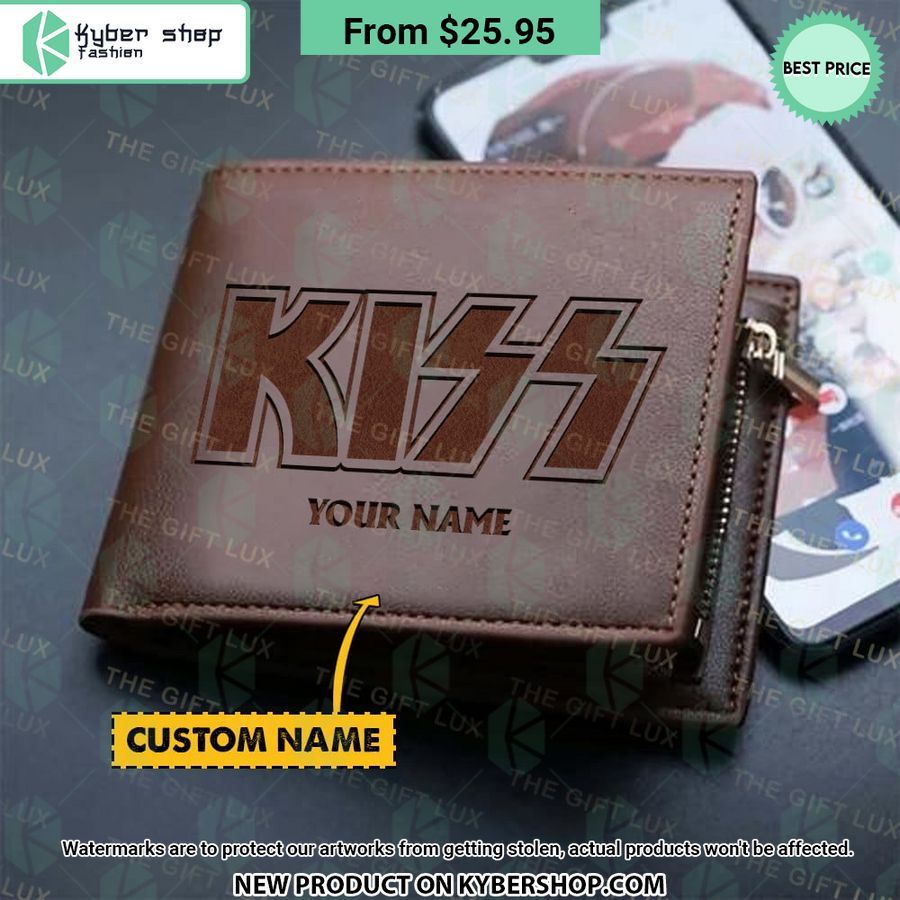 kiss band custom leather wallet 1 302