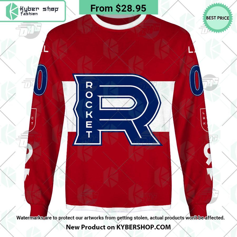 Laval Rocket Premier Jersey Red Hoodie 4 Laval Rocket Premier Jersey Red Hoodie Two little brothers rocking together