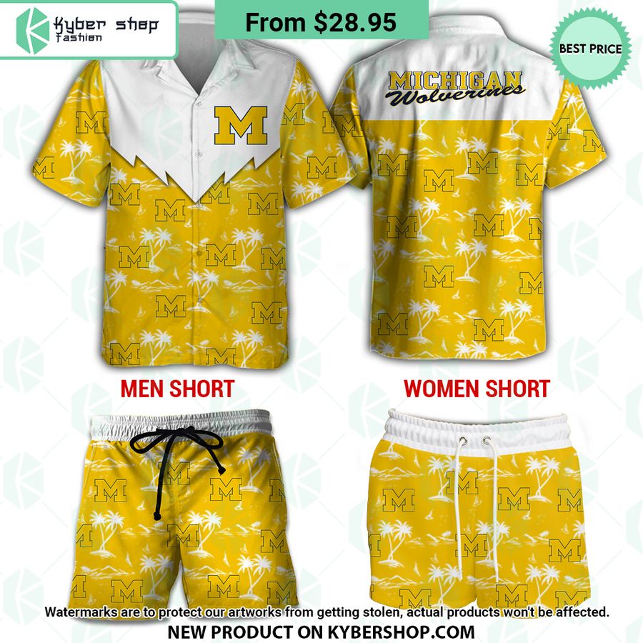 michigan wolverines hawaiian shirt 1 812
