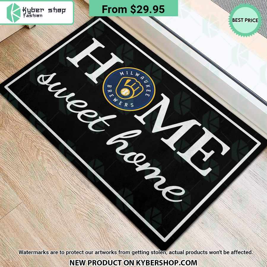 Milwaukee Brewers Home Sweet Home Doormat Loving, Dare I Say?