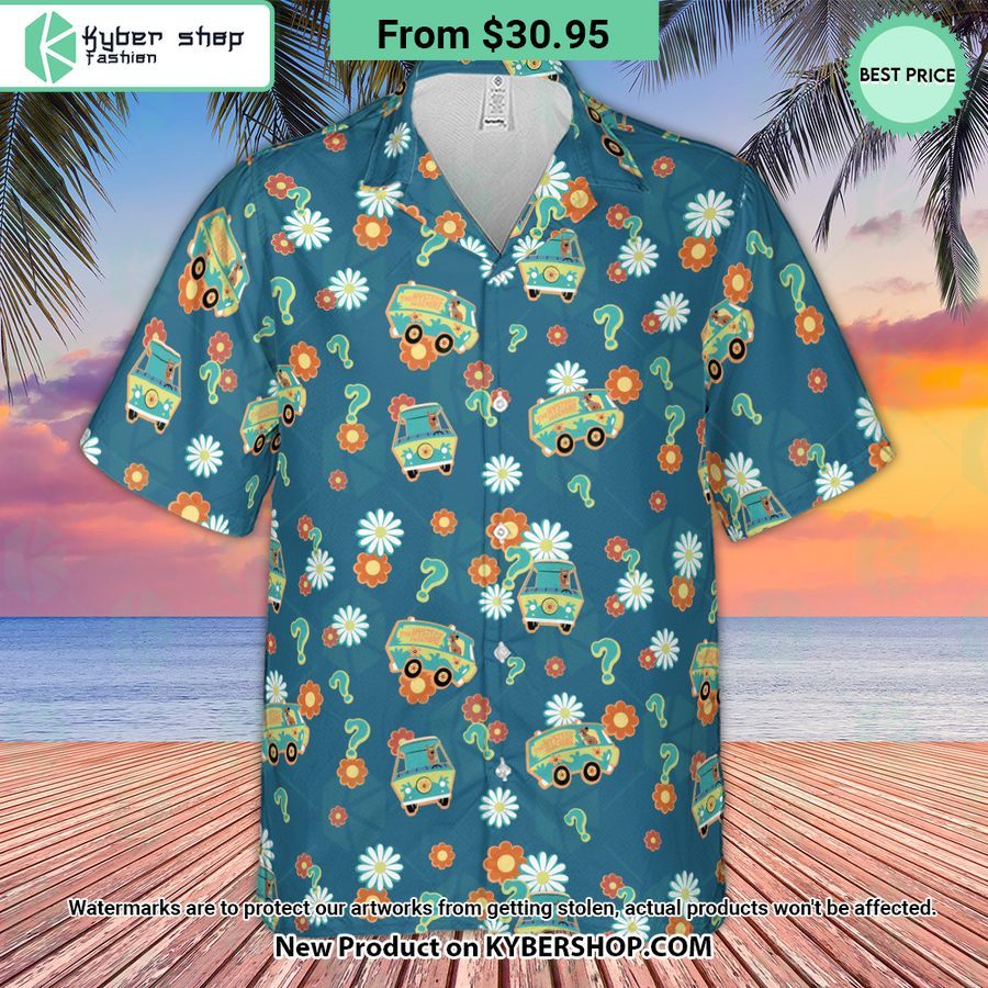 mystery machine scooby doo hawaiian shirt 2 161