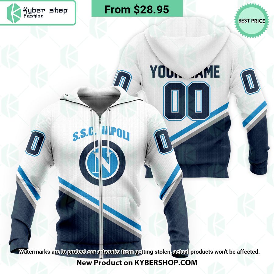 Napoli FC Logo CUSTOM Hoodie 3 napoli fc logo hoodie 3 187