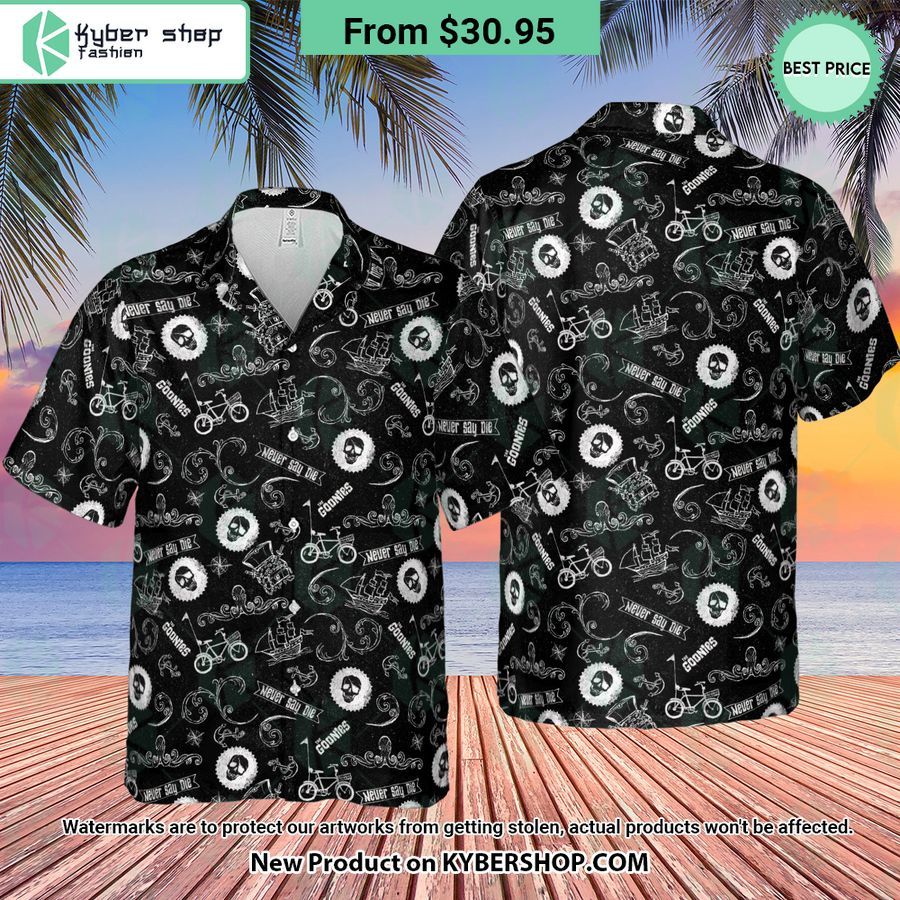 Never Say Die The Goonies Pattern Hawaiian Shirt 4 never say die the goonies pattern hawaiian shirt 4 566
