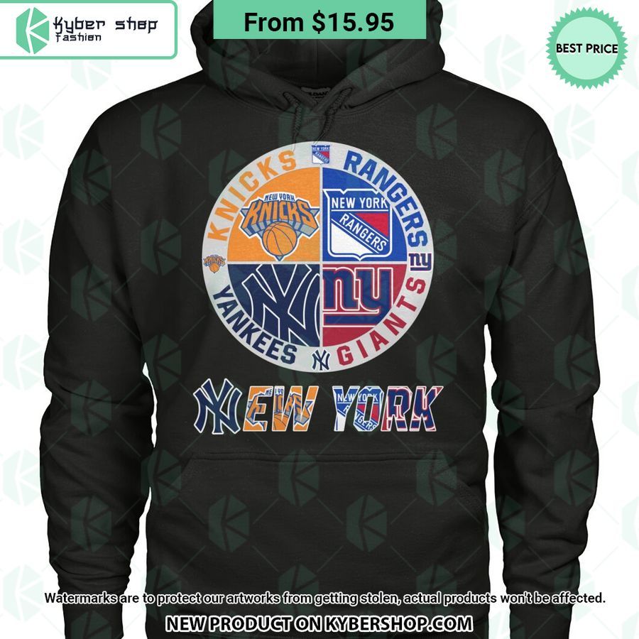 New York Knicks New York Rangers New York Giants New York Yankees T Shirt 3 new york knicks new york rangers new york giants new york yankees t shirt 3 162