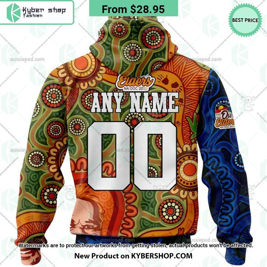 Newcastle Knights NAIDOC 2023 Hoodie 6 Newcastle Knights NAIDOC 2023 Hoodie Rocking picture