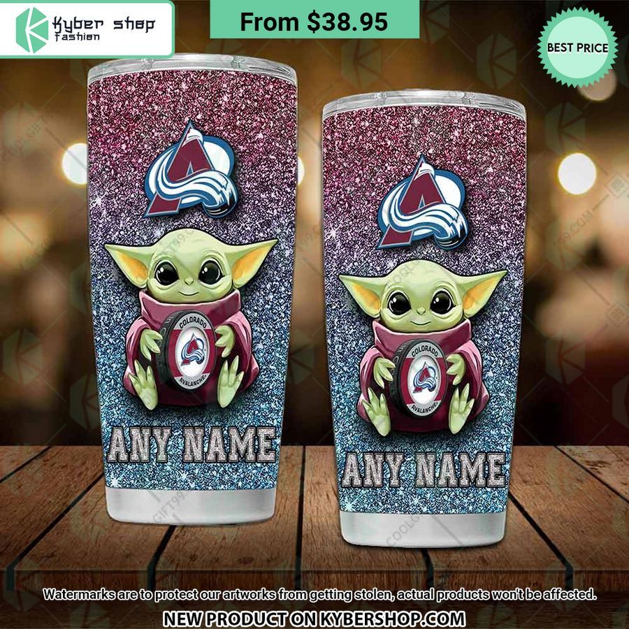 NHL Colorado Avalanche Baby Yoda CUSTOM Tumbler 3 nhl colorado avalanche baby yoda custom tumbler 3 114