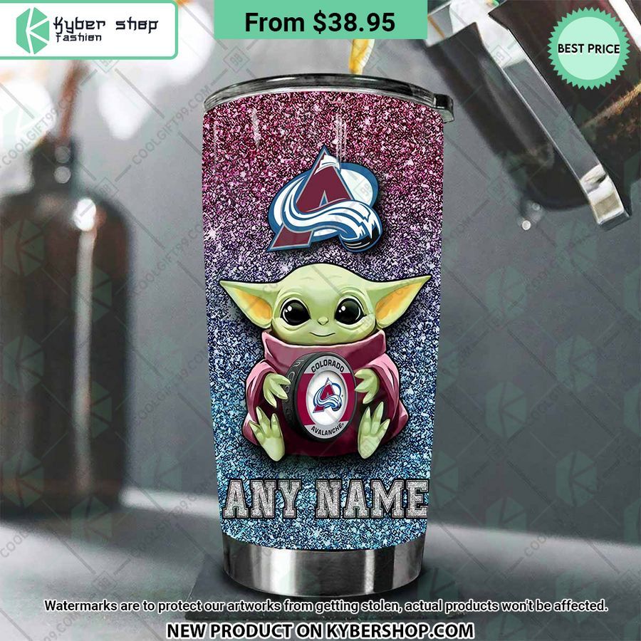 NHL Colorado Avalanche Baby Yoda CUSTOM Tumbler 4 nhl colorado avalanche baby yoda custom tumbler 4 280