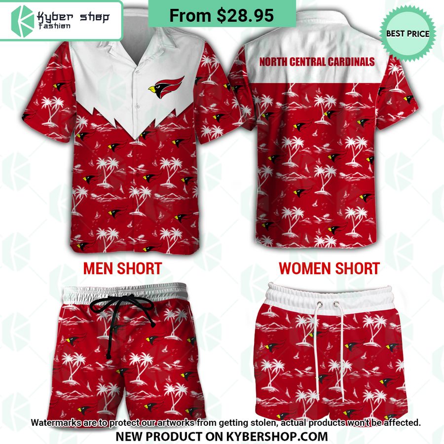 north central il cardinals hawaiian shirt 1 953