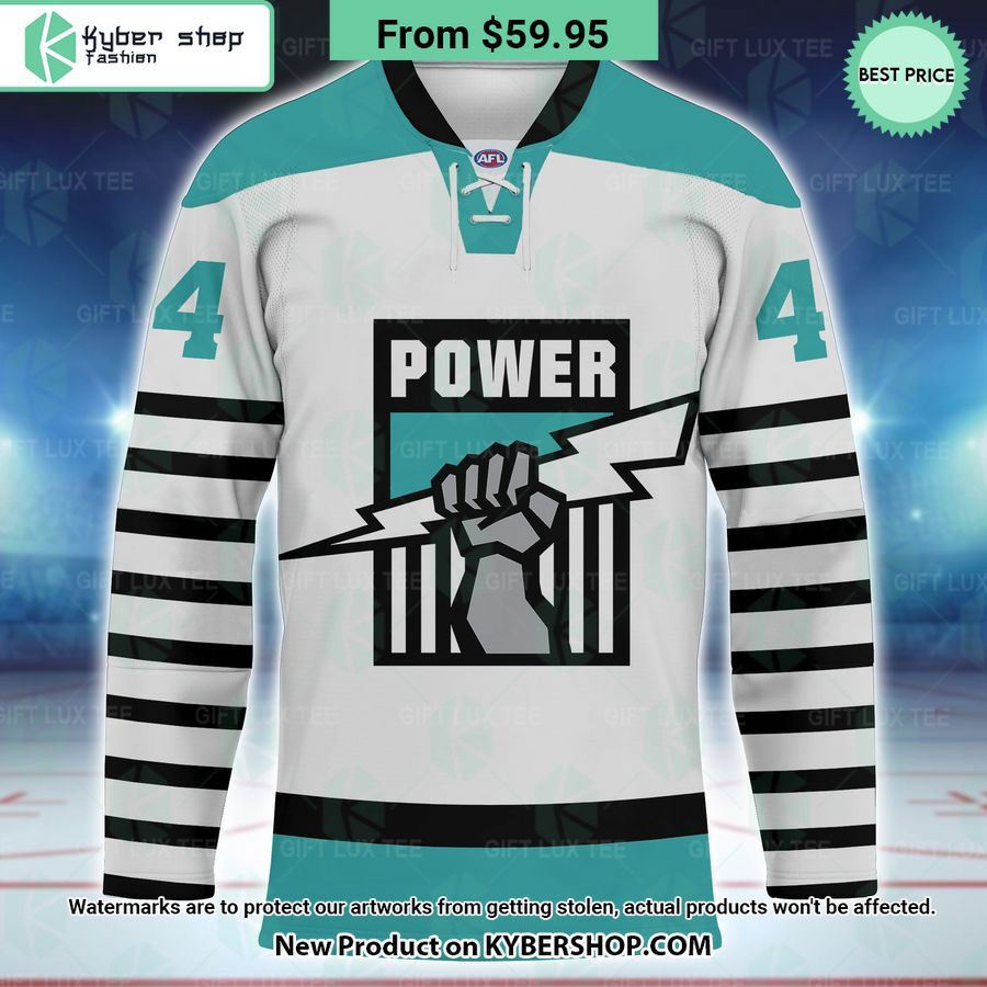 Port Adelaide AFL Hockey Jersey Oh! You make me reminded of college days
