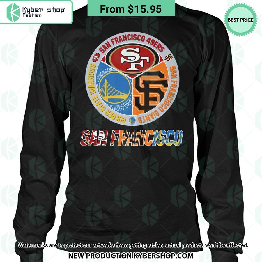 San Francisco Giants San Francisco 49ers Golden State Warriors T Shirt 4 san francisco giants san francisco 49ers golden state warriors t shirt 4 606