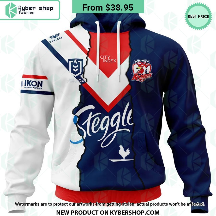 Sydney Roosters NRL CUSTOM Hoodie Pants 5 sydney roosters nrl custom hoodie pants 5 350