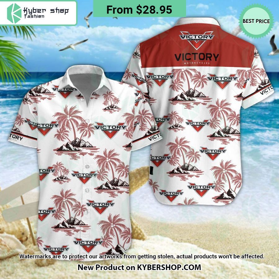 Victory Motorcycles Hawaiian Shirt Shorts I like your hairstyle