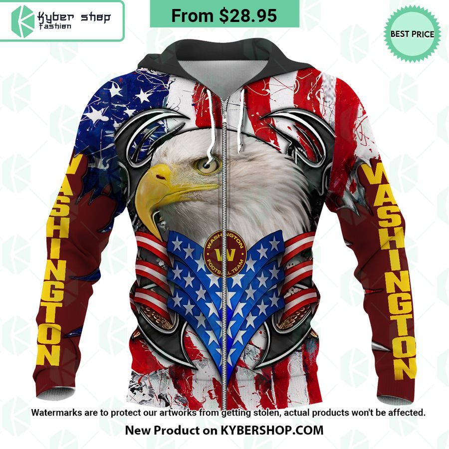 washington redskins us flag eagle custom hoodie 2 557
