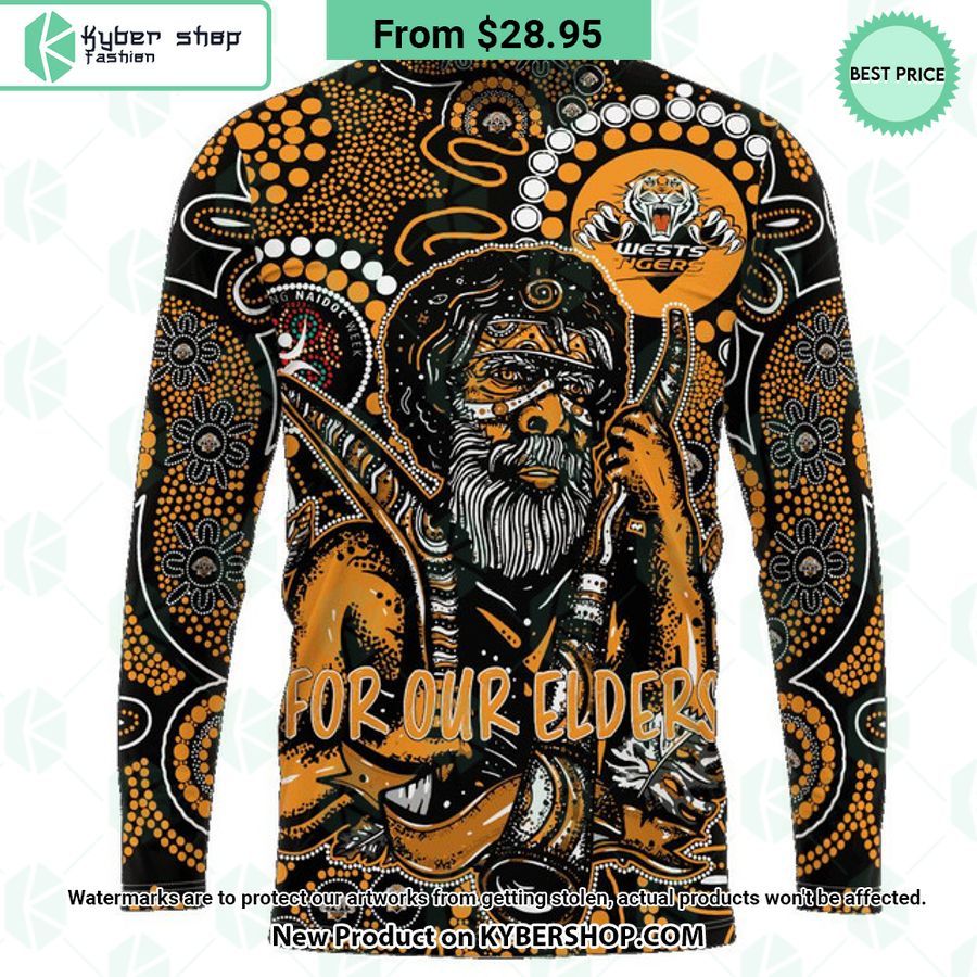 Wests Tigers NAIDOC Week Man Design Hoodie 4 Wests Tigers NAIDOC Week Man Design Hoodie Nice Pic