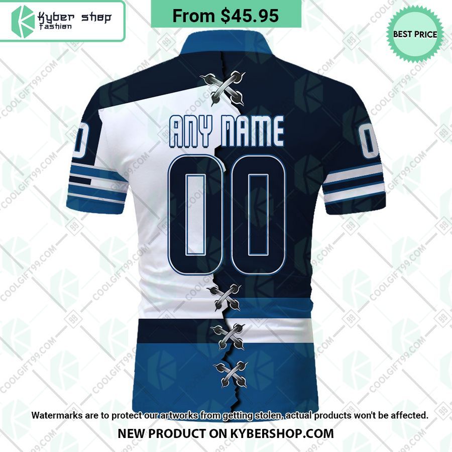 Winnipeg Jets Mix Home Away Jersey CUSTOM Polo Shirt 3 winnipeg jets mix home away jersey custom polo shirt 3 607