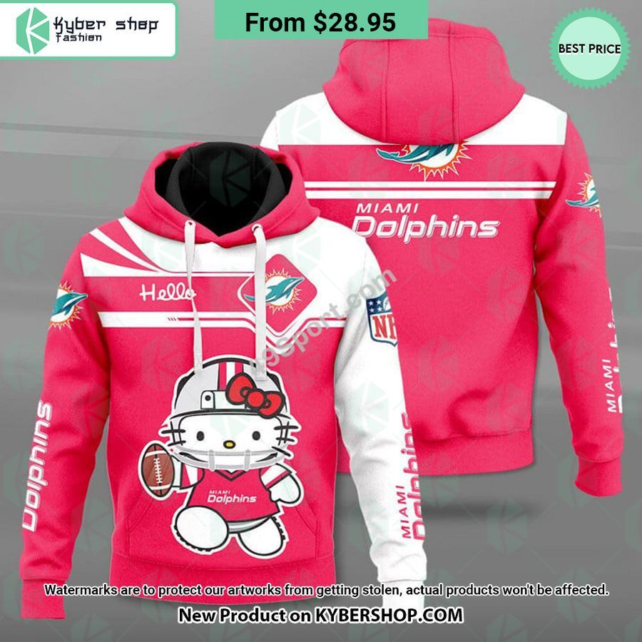 Miami Dolphins Hello Kitty Hoodie Awesome Pic Guys