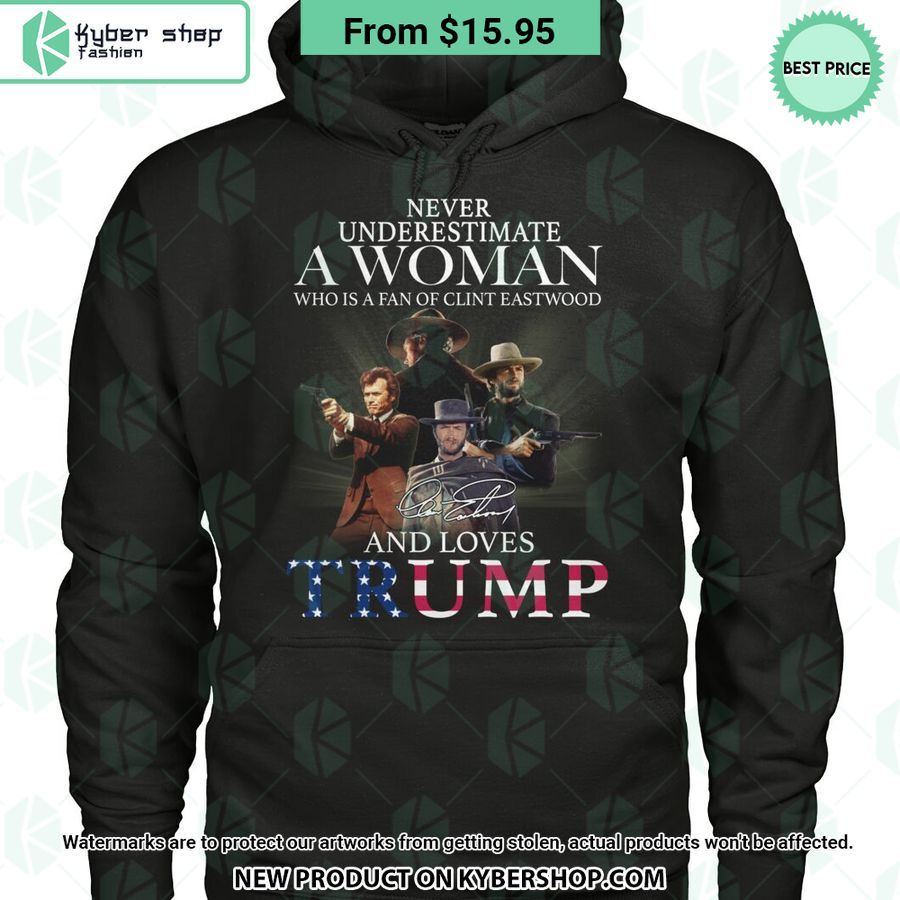A Woman Who Is A Fan Of Clint Eatswood and Loves Trumps T Shirt 5 a woman who is a fan of clint eatswood and loves trumps t shirt 5 257 jpg