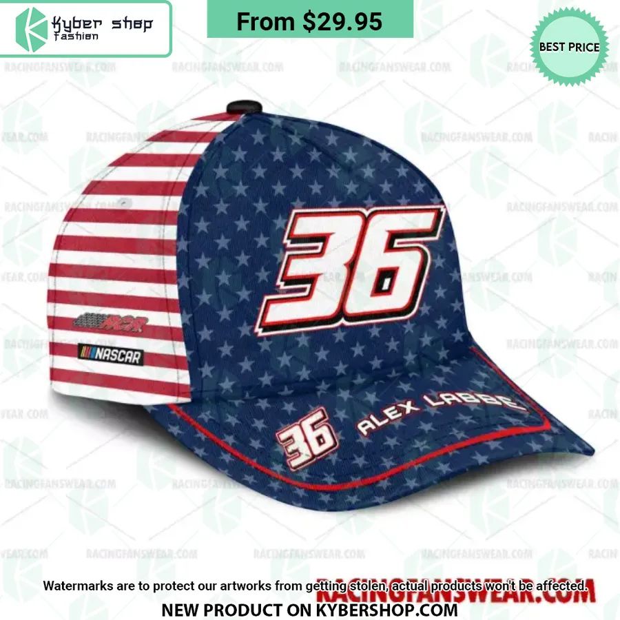 Alex Labbe NASCAR Racing Independence Day Hat 3 alex labbe nascar racing independence day hat 3 884 jpg