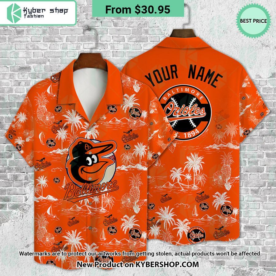 Baltimore Orioles CUSTOM Hawaiian Shirt Hundred million dollar smile bro