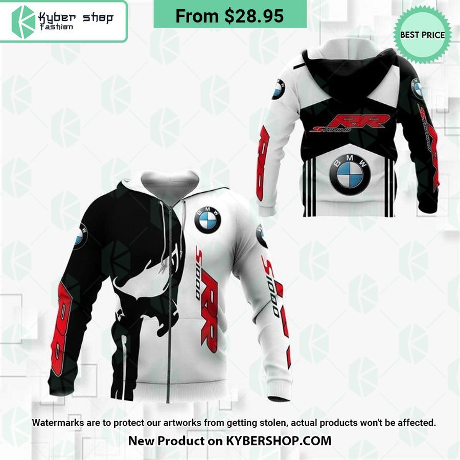 BMW S 1000 RR Punisher Skull Hoodie Pic of the century