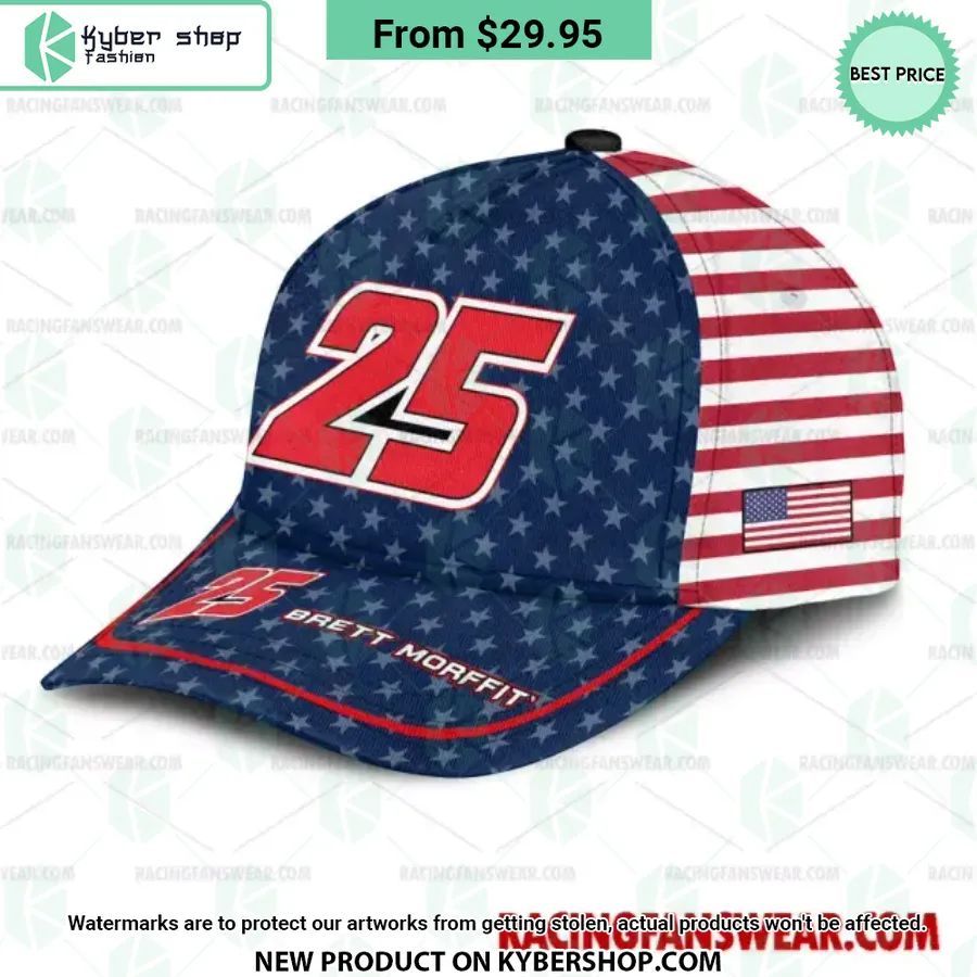 Brett Moffitt NASCAR Racing Independence Day Hat Natural and awesome