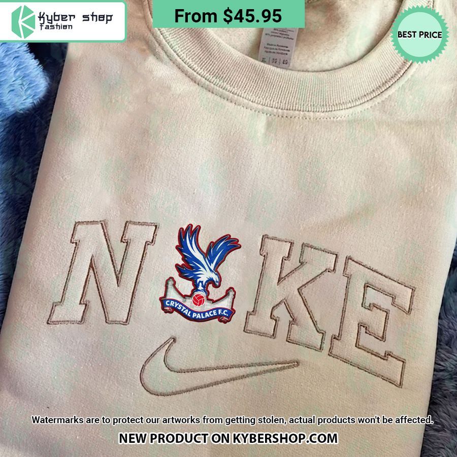 Crystal Palace FC Nike Embroidered Shirt Pic of the century