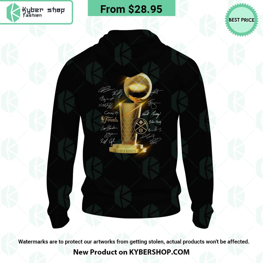 Denver Nuggets 2023 NBA Finals Champions Signature Hoodie 4 Denver Nuggets 2023 NBA Finals Champions Signature Hoodie Cutting dash