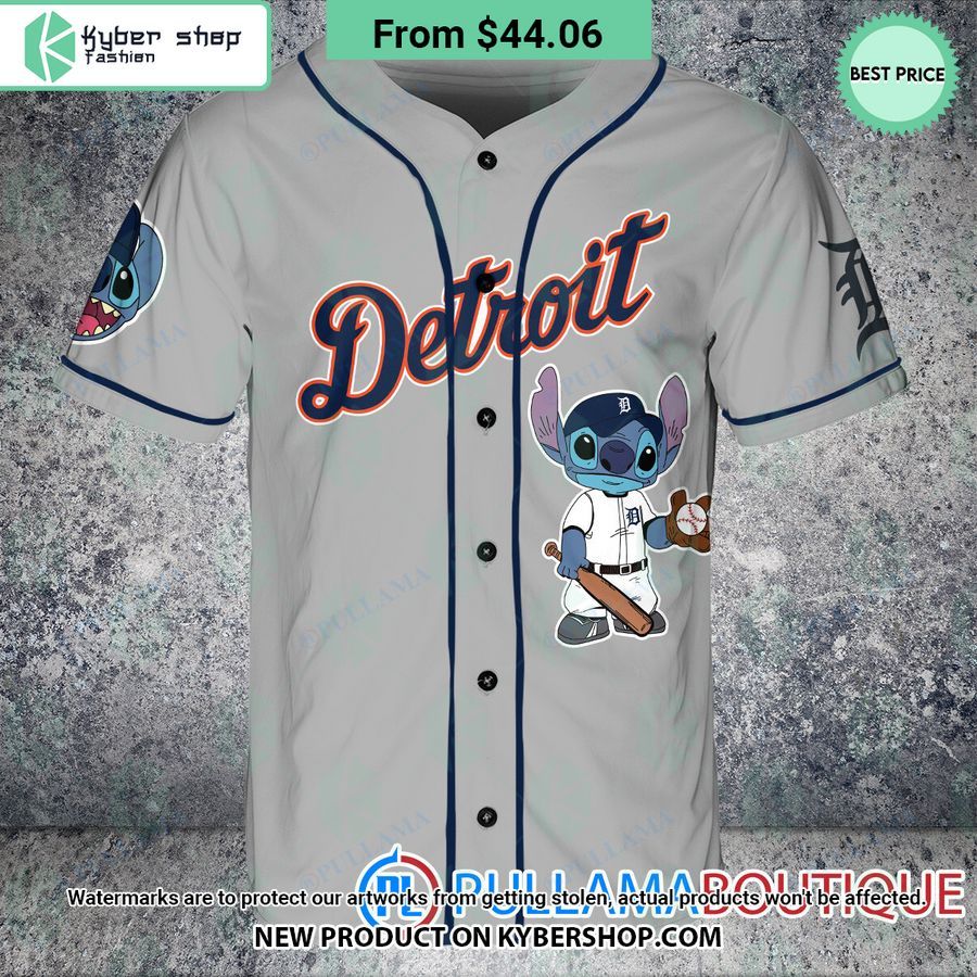Detroit Tigers Stitch Gray Baseball Jersey Oh my God you have put on so much!