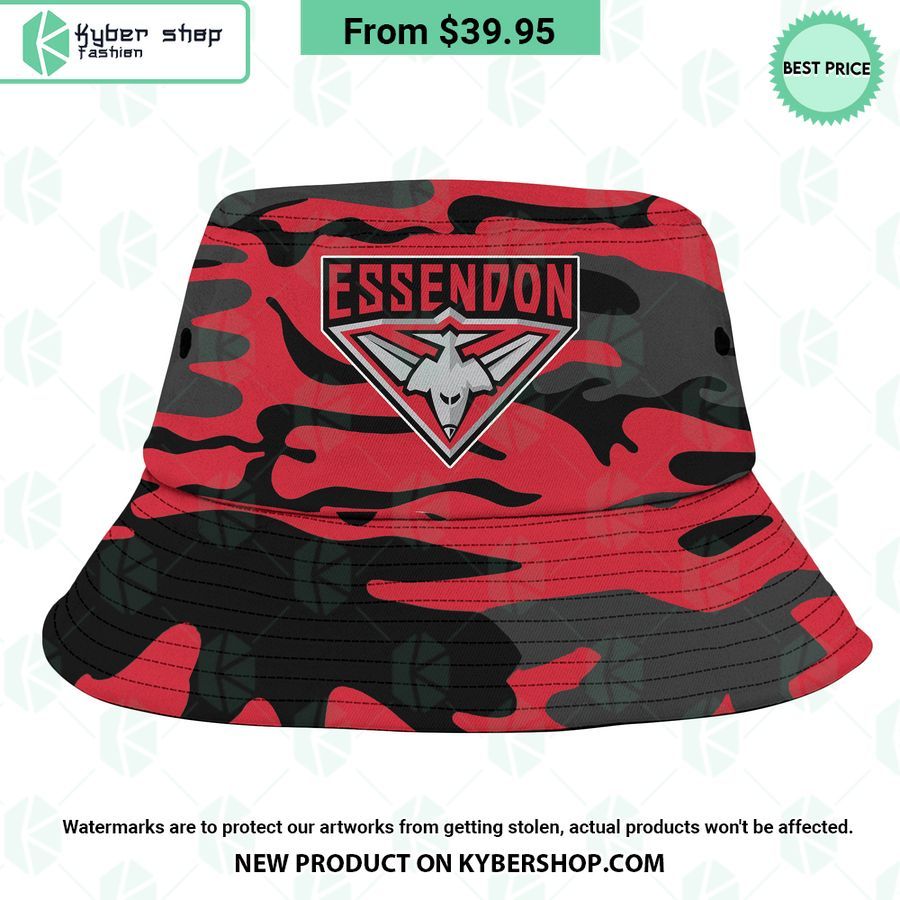 Essendon Football Club Camo Bucket Hat Wow! This is gracious