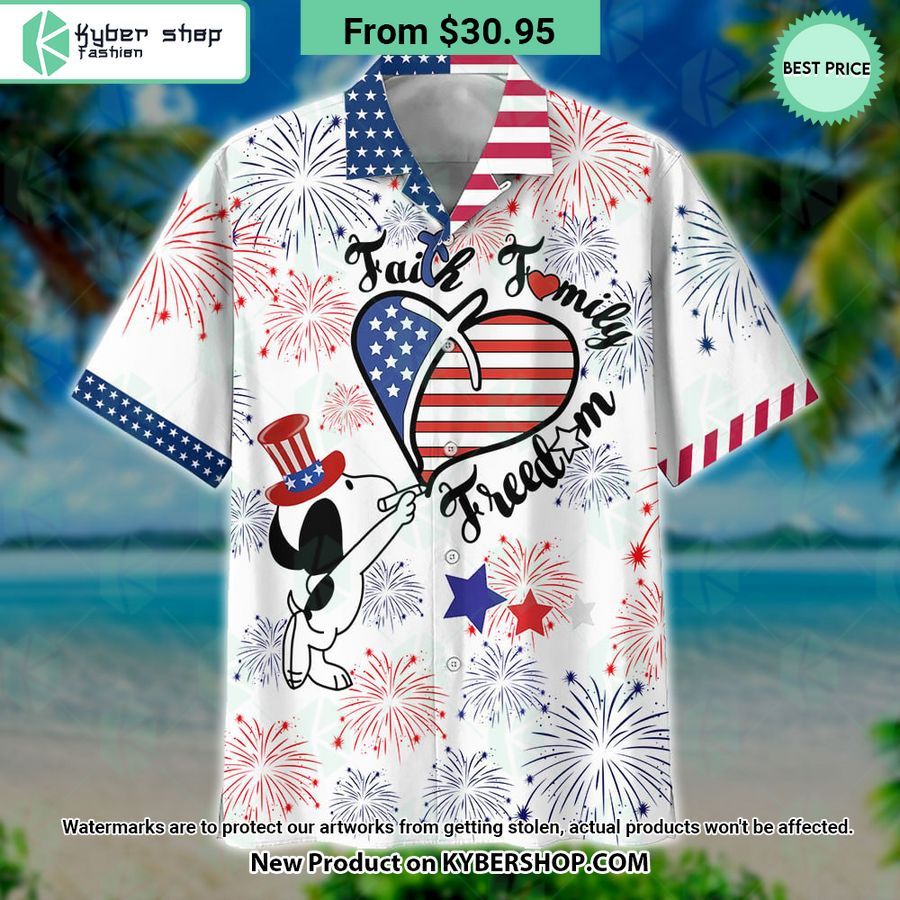 faith family freedom snoopy independence day hawaiian shirt 1 585 jpg