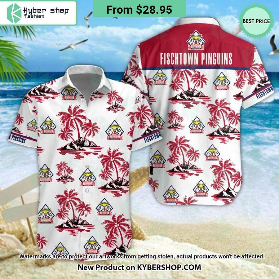 Fischtown Pinguins logo Hawaiian Shirt and Shorts Pic of the century