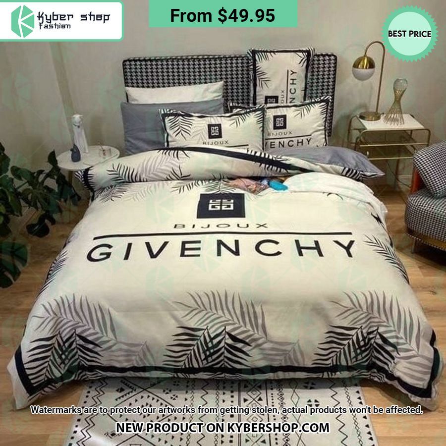 Givenchy Bedding Set How did you always manage to smile so well?