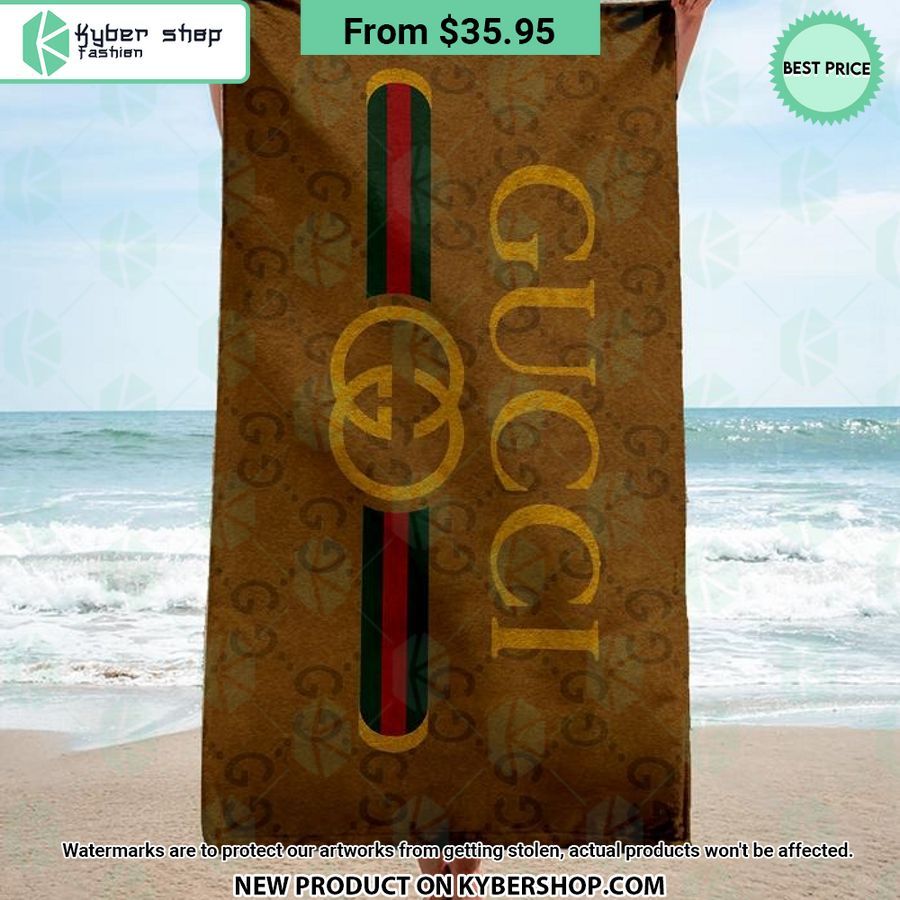 Gucci Beach Towel Have you joined a gymnasium?