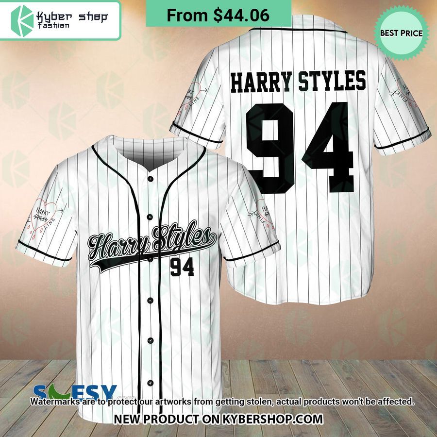 Harry Styles 94 Baseball Jersey You look lazy