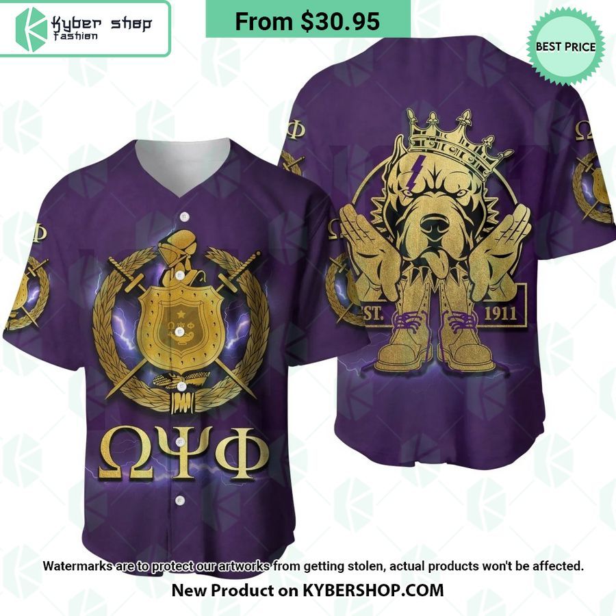 Hawaiian Shirt Omega Psi Phi Est 1911 Royal Bulldog Unique and sober