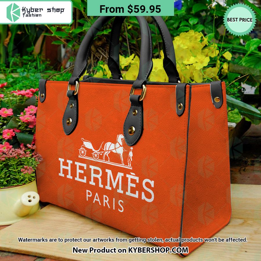 Hermes Paris Women Leather Handbag Super Sober