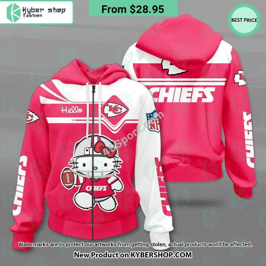Kansas City Chiefs Hello Kitty Hoodie 3 Kansas City Chiefs Hello Kitty Hoodie It is too funny