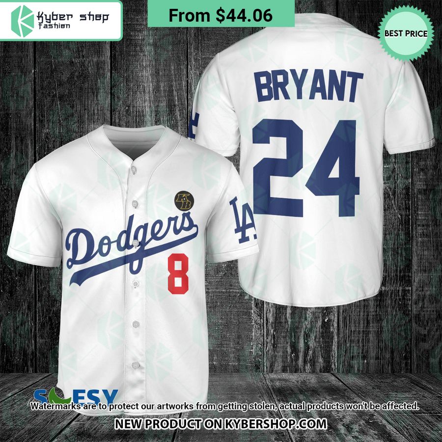 Kobe Bryant Los Angeles Dodgers Baseball Jersey You look fresh in nature