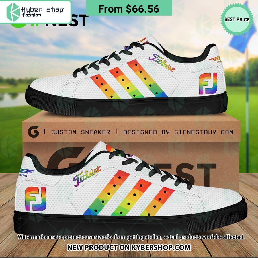 LGBT Titleist FootJoy Stan Smith Shoes It is more than cute