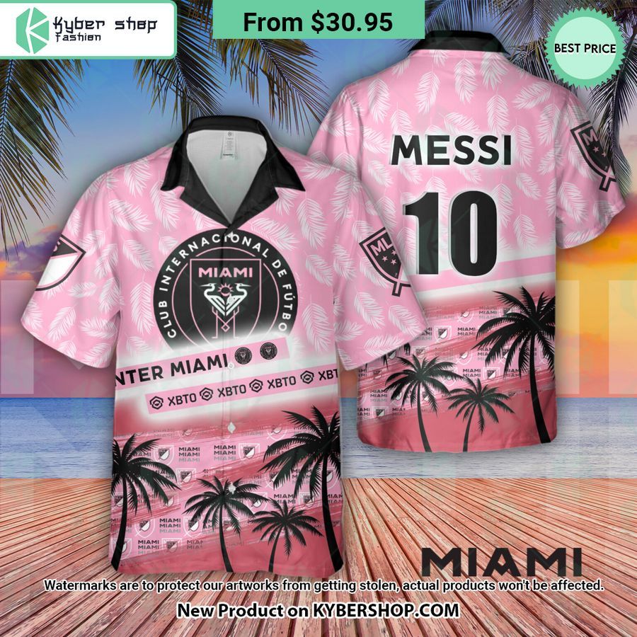 Lionel Messi Inter Miami hawaiian shirt Stand easy bro