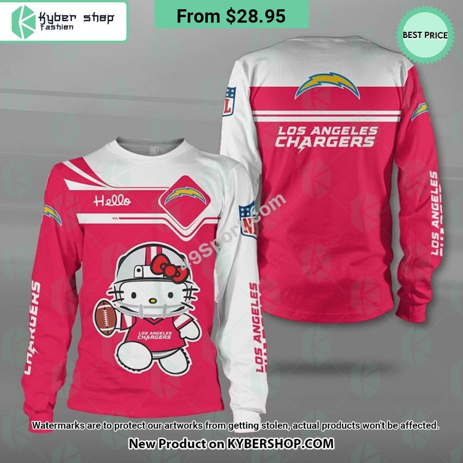Los Angeles Chargers Hello Kitty Hoodie You are always amazing