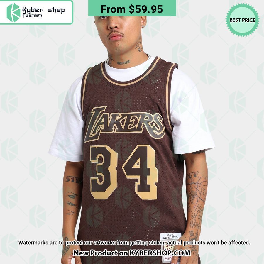 los angeles lakers shaquille o neal 34 basketball jersey 1 723 jpg