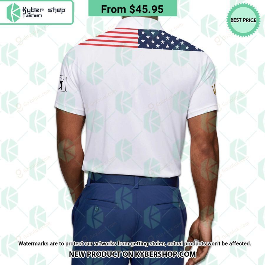 Masters Tournament US Flag Rolex Polo Shirt Long time