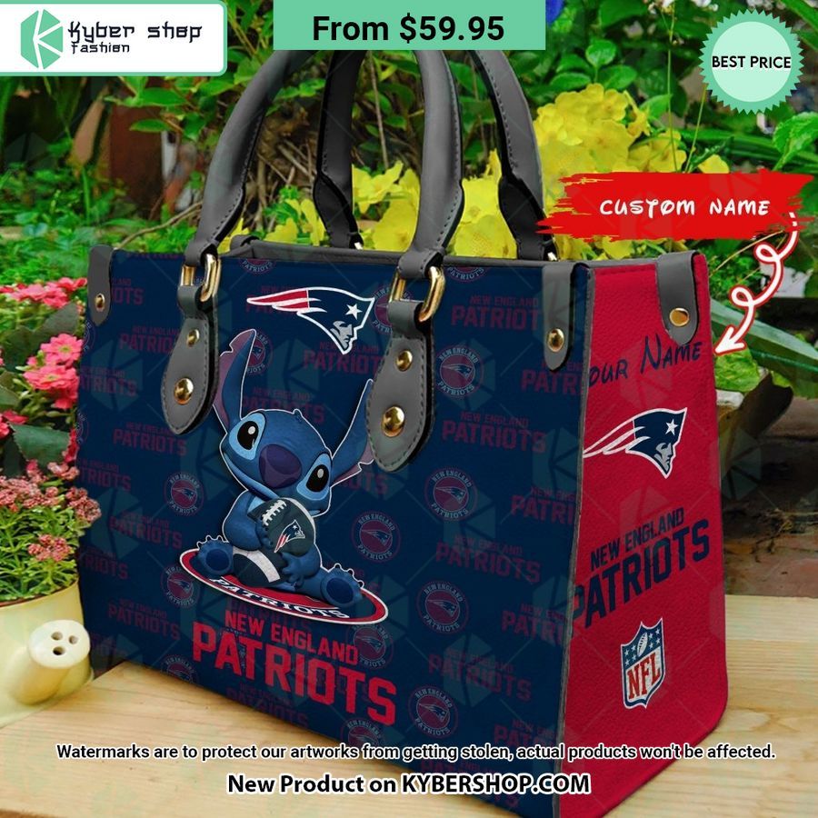 New England Patriots Stitch Leather Bag It is more than cute