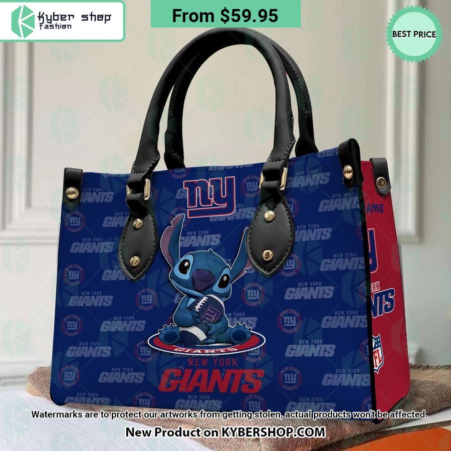 New York Giants Stitch Leather Bag I am in love with your dress