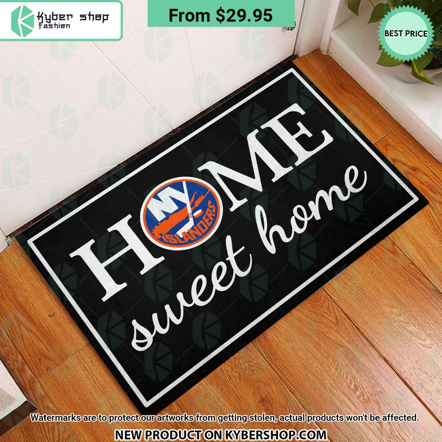 New York Islanders Home Sweet Home Doormat Good look mam