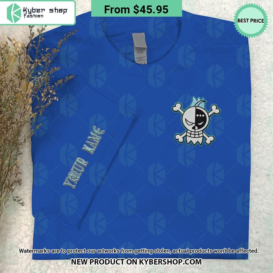 One Piece Franky Skull Embroidered Shirt 4 One Piece Franky Skull Embroidered Shirt Wow! This is gracious