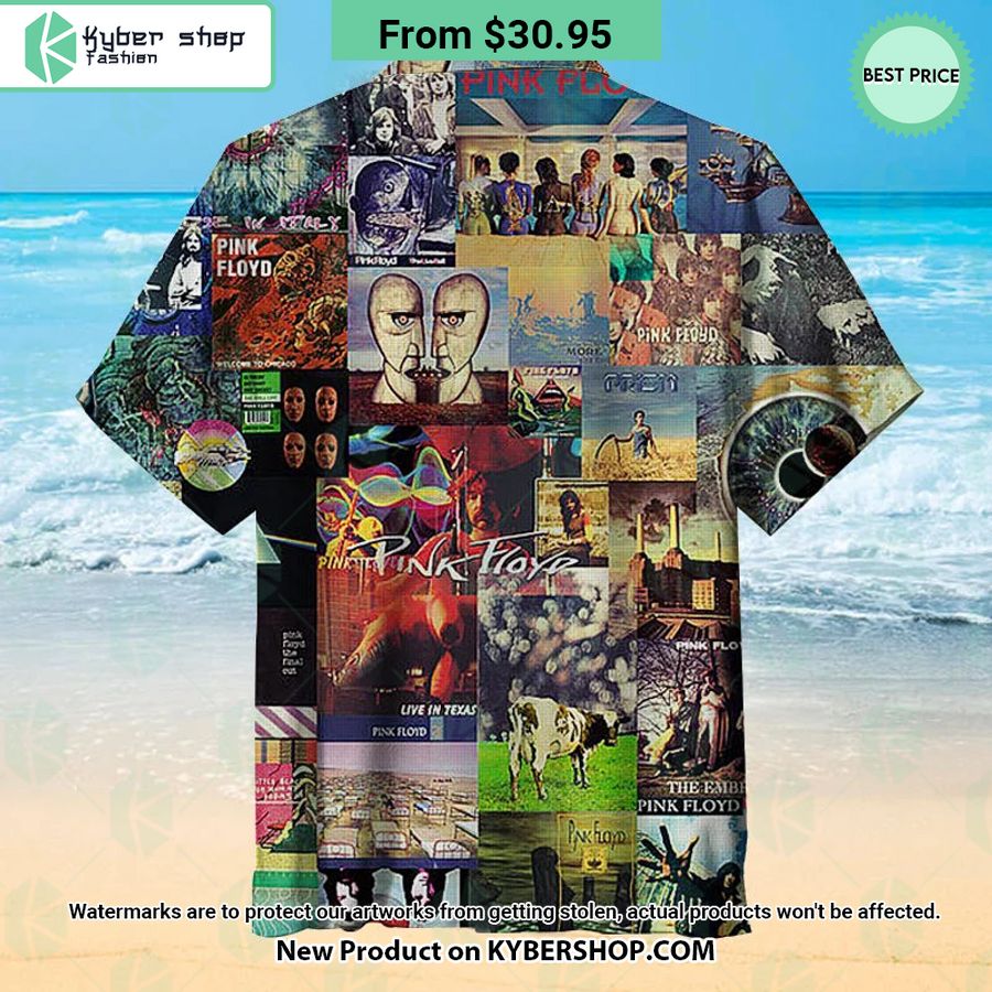 Pink Floyd Collage Hawaiian Shirt Cuteness overloaded
