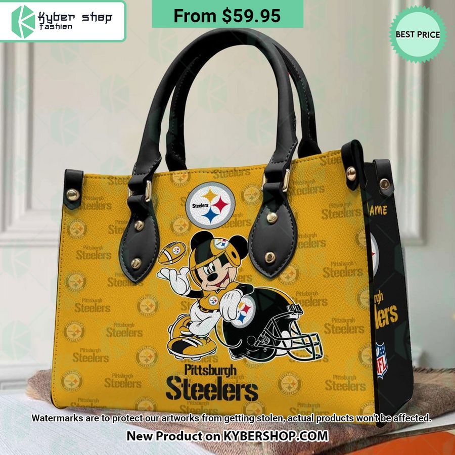 Pittsburgh Steelers Mickey Leather Bag Heroine
