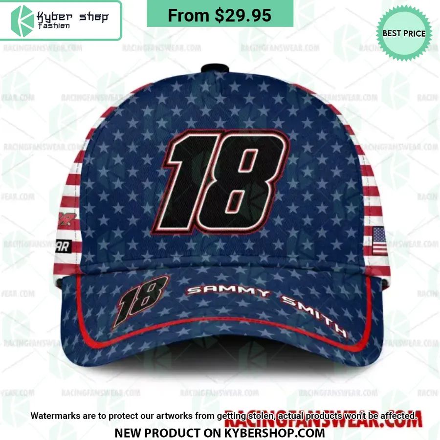Sammy Smith NASCAR Racing Independence Day Hat Rejuvenating picture